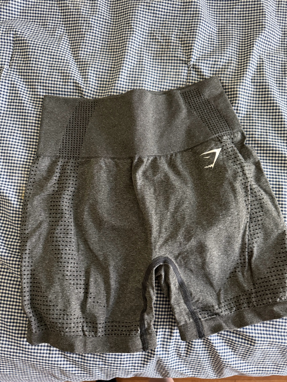 Gymshark Men's Charcoal Gray Seamless Training Shorts